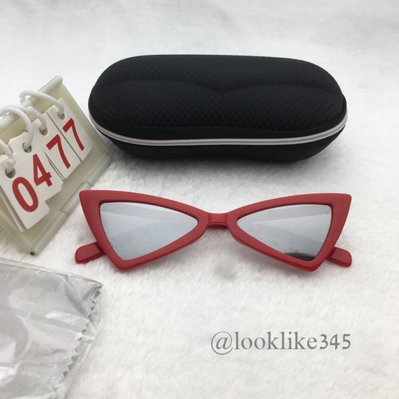 Fashion Cat Eyes Lens  Retro Vintage Sunglasses - Picture 1 of 4